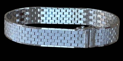 Auktion 359<br>Silber-835- Armband, L-20 cm, 28,5 gr [1]