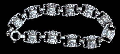 Auktion 359<br>Silber-Armkettchen-835-, L-20 cm, 15,3 gr. [1]
