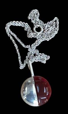 Auktion 359<br>Silber-Halskette mit Anhänger, S-835-, 6,8 gr [1]