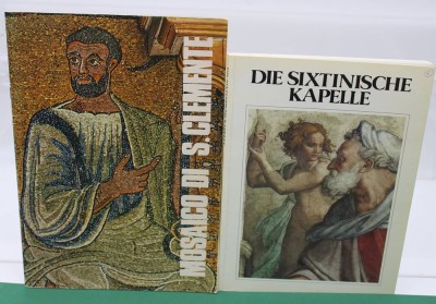 Auktion 359<br>Die Sixtinische Kapelle u. Mosaiko Si S.Clemente, 1986 u. 1980 [1]
