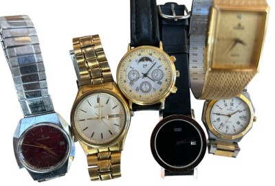 Auktion 359<br>6x diverse Quartz Armbanduhren, tw. gut erhalten [1]