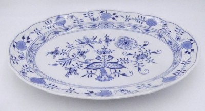 Auktion 359<br>grosse ovale  Platte 