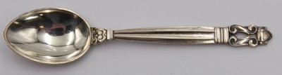 Auktion 359<br>Teeelöffel, Georg Jensen Dänemark, Sterling, Acor, 14,3gr., L-11,1cm [1]