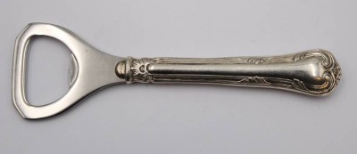 Auktion 359<br>Flaschenöffner, Silbergriff, Dänemark 1944, L-13cm [1]