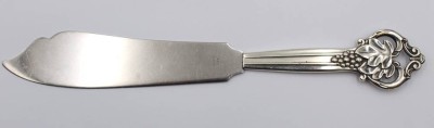 Auktion 359<br>Tortenmesser, Silbergriff, Dänemark 1943, L-26,5cm [1]