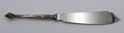 Auktion 359<br>Tortenmesser, Silbergriff, Dänemark , L-23cm [1]