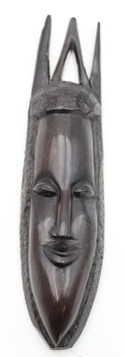 Auktion 359<br>kl. Wandmaske, Senegal, 32 x 8cm [1]
