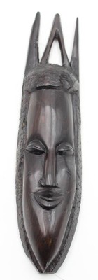Auktion 362<br>kl. Wandmaske, Senegal, 32 x 8cm [1]
