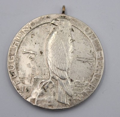 Auktion 359<br>Gedenkmedaille, Flug um Berlin 1913, D-5cm [1]