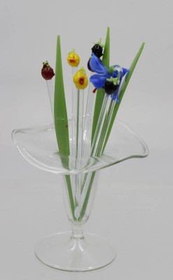 Auktion 359<br>Cocktail-Spieße, älter, ca. L-11cm [1]