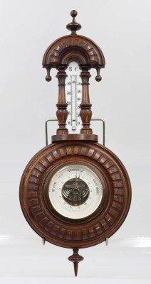 Auktion 359<br>Wandwetterstation, um 1900, H-44cm [1]
