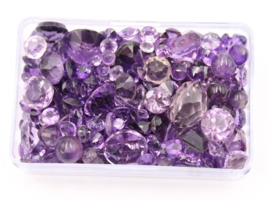 Auktion 359<br>Konvolut div. Amethyste, zus ca. 150ct [1]