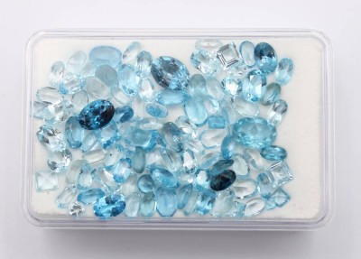 Auktion 359<br>Konvolut div. Blautopase, ca. 35ct [1]