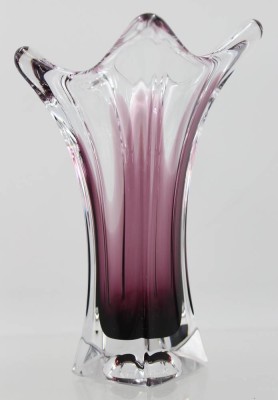 Auktion 359<br>Kunstglas-Vase, Murano?, H-19cm [1]