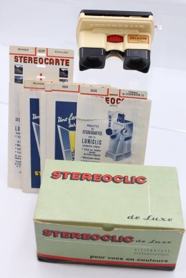 Auktion 359<br>Stereoclic de luxe, orig. Karton [1]