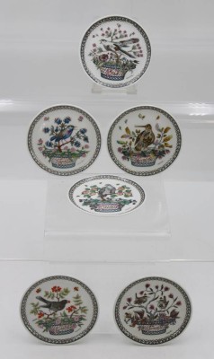 Auktion 359<br>6x kl. Monatsteller, Hutschenreuther, Ole Winther, je D-9,8cm [1]