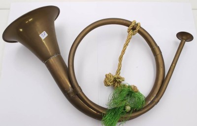 Auktion 359<br>Messing-Horn, älter L-35cm [1]