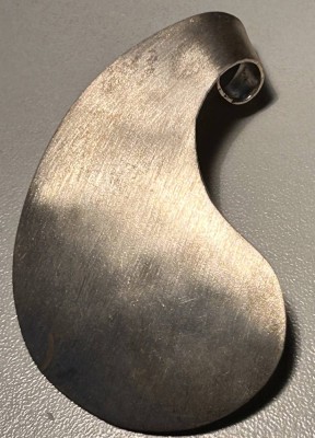 Auktion 359<br>gr. moderner Silber-925- Anhänger, H-6 cm, 12,5 gr [1]