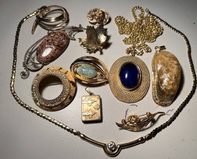 Auktion 359<br>10 Teile diverser Doubleschmuck [1]