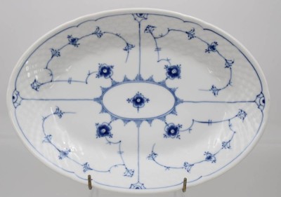 Auktion 359<br>ovale Platte, Bing u. Gröndahl, 28 x 21cm [1]