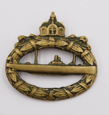 Auktion 359<br>U-Boot Kriegsabzeichen, 1. WK, aus der Zeit [1]