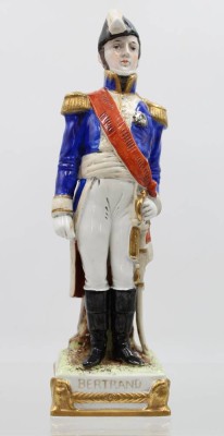 Auktion 359<br>Scheibe Alsbach - Figur, Henri-Gatien Bertrand 1773 - 1844, ca. H-26cm [1]