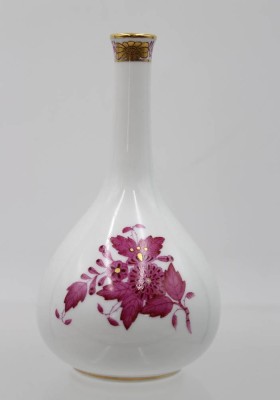 Auktion 359<br>Keulenvase, Herend, Aponyi, H-13cm [1]