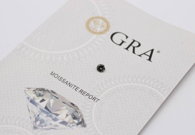 Auktion 359<br>0,5ct Moissanite, Zertifikat anbei [1]