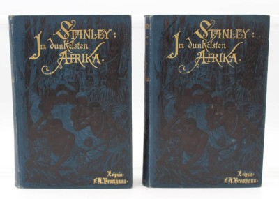 Auktion 359<br>Stanley, Henry Morton, Im dunkelsten Afrika, 1. u. 2. Band, um 1890 [1]