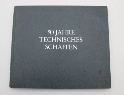 Auktion 359<br>50 Jahre technisches Schaffen Jubiläumsschrift der Phänomen- Werke Gustav Hiller A.G. Zittau, 1888 - 1938 [1]