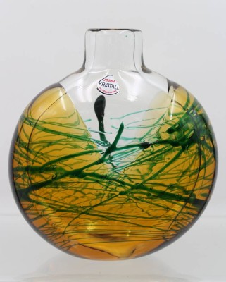 Auktion 359<br>gr. Kunstglas-Vase, Joska Kristall, ca. H-24cm B-20cm [1]