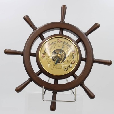Auktion 360<br>Sundo-Barometer in maritimen Stil, ca. D-28cm [1]