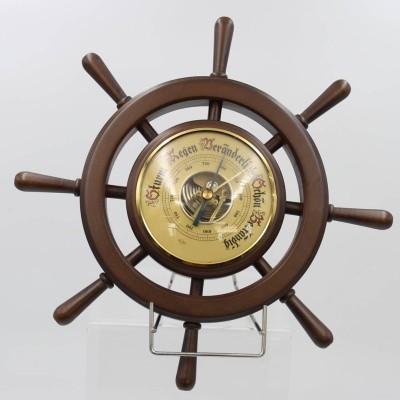 Auktion 360<br>Sundo-Barometer in maritimen Stil, ca. D-28cm [1]