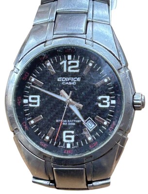 Auktion 360<br>CASIO EDIFICE Herrenuhr EF-125, Quartz, orig. Stahlband, guter Zustand, Werk nicht geprüft [1]