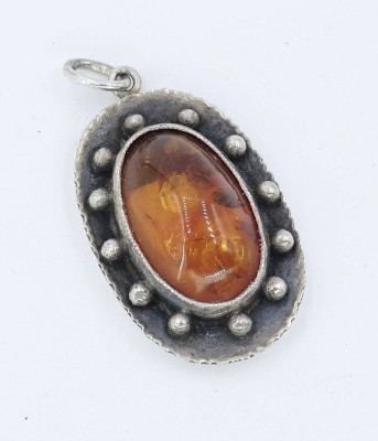 Auktion 360<br>Anhänger Georg Kramer T8, Silber 835er, L- 3,5 cm, 4,3 g [1]
