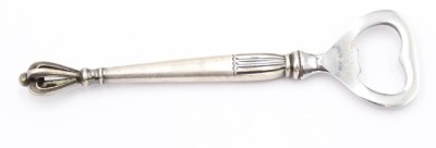 Auktion 360<br>Flaschenöffner, Sterling-Griff, W & S Sörensen Danmark, L-14cm [1]