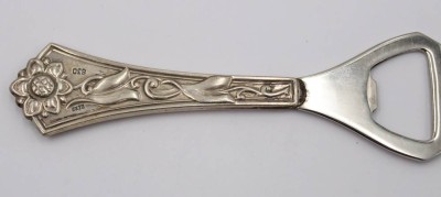 Auktion 360<br>Flaschenöffner, 830er Silbergriff, Dänemark, L-11,5cm [1]