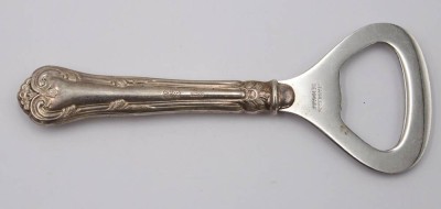 Auktion 360<br>Flaschenöffner, 830er Silbergriff, COHR, Dänemark , L-10cm [1]