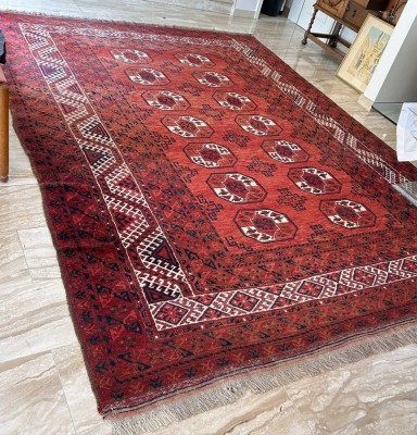 Auktion 360<br>grosser Perser-Teppich 343x260 cm, Gebrauchsspuren [1]