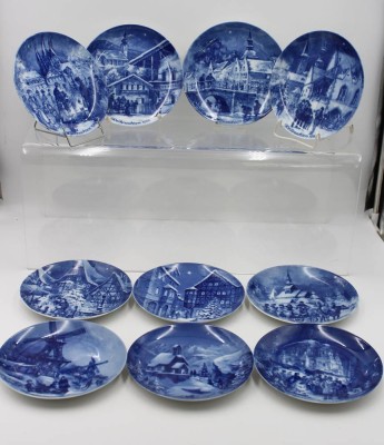 Auktion 360<br>10x div. Weihnachtsteller, Berlin Design, 79/80er Jahre, ca. D-19,8cm [1]