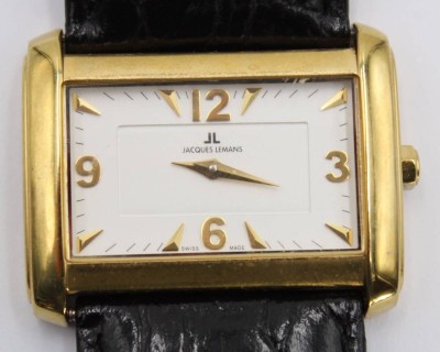 Auktion 360<br>Damen-Armbanduhr, Jaques Lemans, Quarzwerk nicht geprüft, ca. 2,8 x 3,5cm [1]