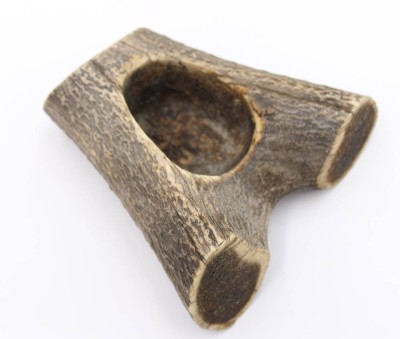 Auktion 360<br>Schale o.ä., aus Geweih gefertigt, ca. H-5cm B-13,5cm [1]