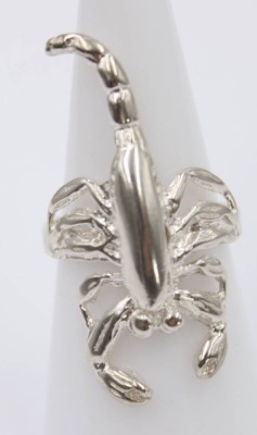Auktion 360<br>925er Silber-Ring, Skorpion, 6,3gr., RG 53 [1]