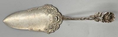 Auktion 360<br>Tortenheber, Silber-800-, Rosenmuster, L-21 cm, 40 gr [1]