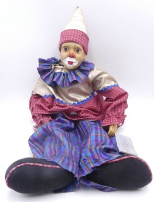 Auktion 360<br>gr. Clownpuppe 