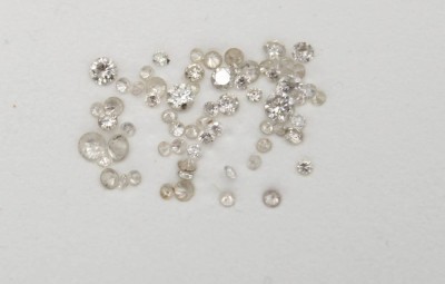 Auktion 360<br>Konvolut Diamanten/Brillanten, zus. ca. 1,4ct [1]