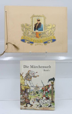 Auktion 360<br>2x Sammelalben, Die Märchenwelt Band 1 (kompl.) und Goldfilmbilder Album 1 (kompl.) [1]