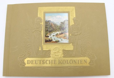 Auktion 360<br>Sammelalbum, Deutsche Kolonien, kompl. [1]