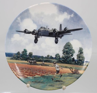 Auktion 360<br>Sammelteller, Stirling Home Run, Royal Doulton, Bradex-Nr., D-20,5cm [1]