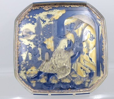 Auktion 360<br>Rosenthal-Jahresplatte, Gleichnisse 1982, ca. 30,5 x 30,5cm [1]